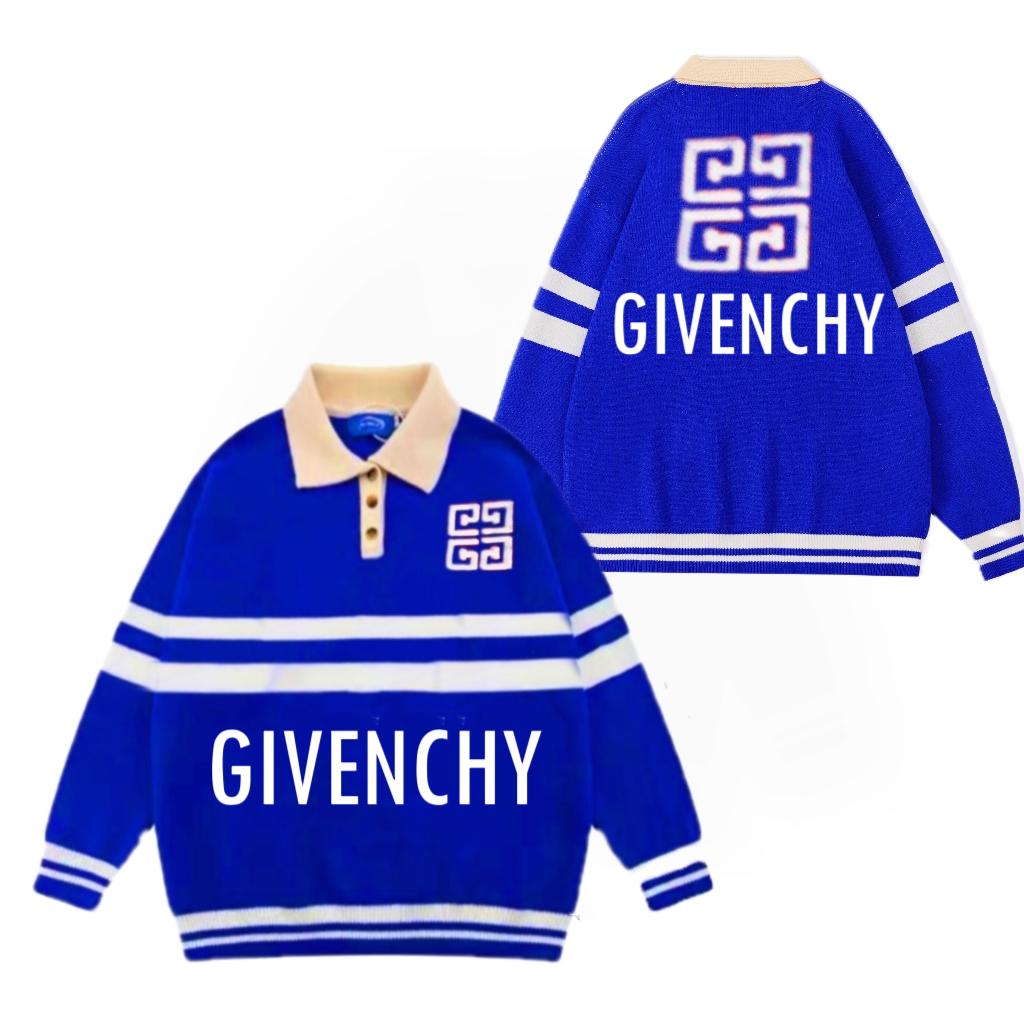 Soft Wool Givenchy Colar Pullover Sweat Shirt